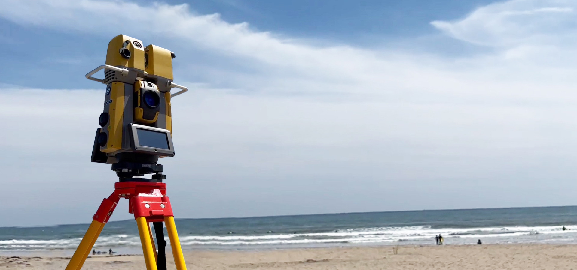 御宿海岸とセオドライト